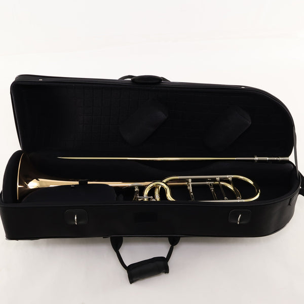 S.E. Shires Model Q30GR Q-Series Rotary Valve Tenor Trombone BRAND NEW- for sale at BrassAndWinds.com