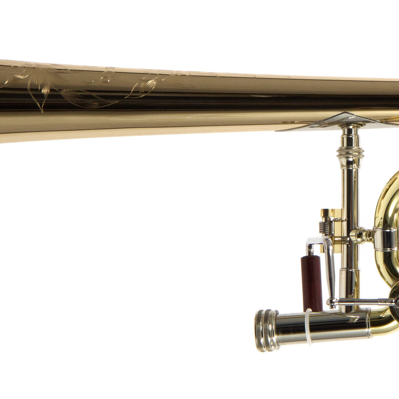 S.E. Shires Model Q30GR Q-Series Rotary Valve Tenor Trombone MINT CONDITION- for sale at BrassAndWinds.com