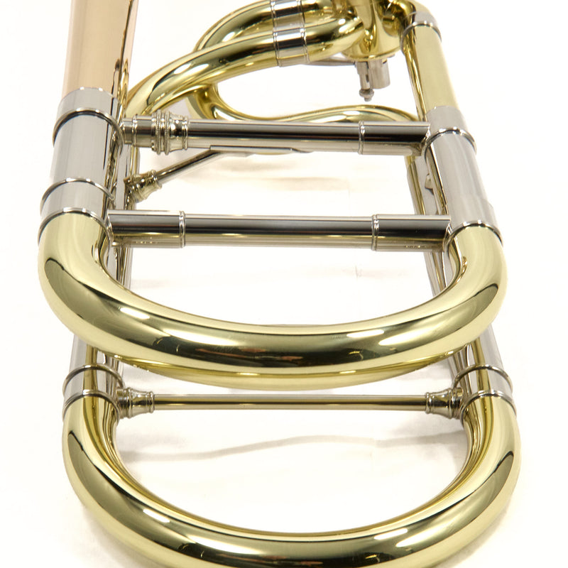 S.E. Shires Model Q30GR Q-Series Rotary Valve Tenor Trombone MINT CONDITION- for sale at BrassAndWinds.com