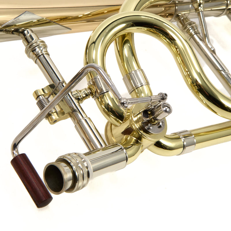 S.E. Shires Model Q30GR Q-Series Rotary Valve Tenor Trombone MINT CONDITION- for sale at BrassAndWinds.com