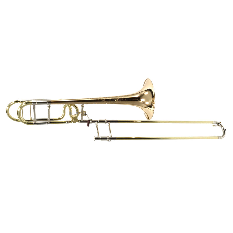 S.E. Shires Model Q30GR Q-Series Rotary Valve Tenor Trombone MINT CONDITION- for sale at BrassAndWinds.com