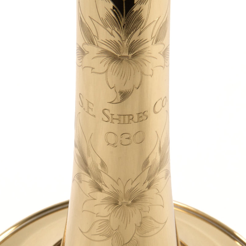 S.E. Shires Model Q30GR Q-Series Rotary Valve Tenor Trombone MINT CONDITION- for sale at BrassAndWinds.com