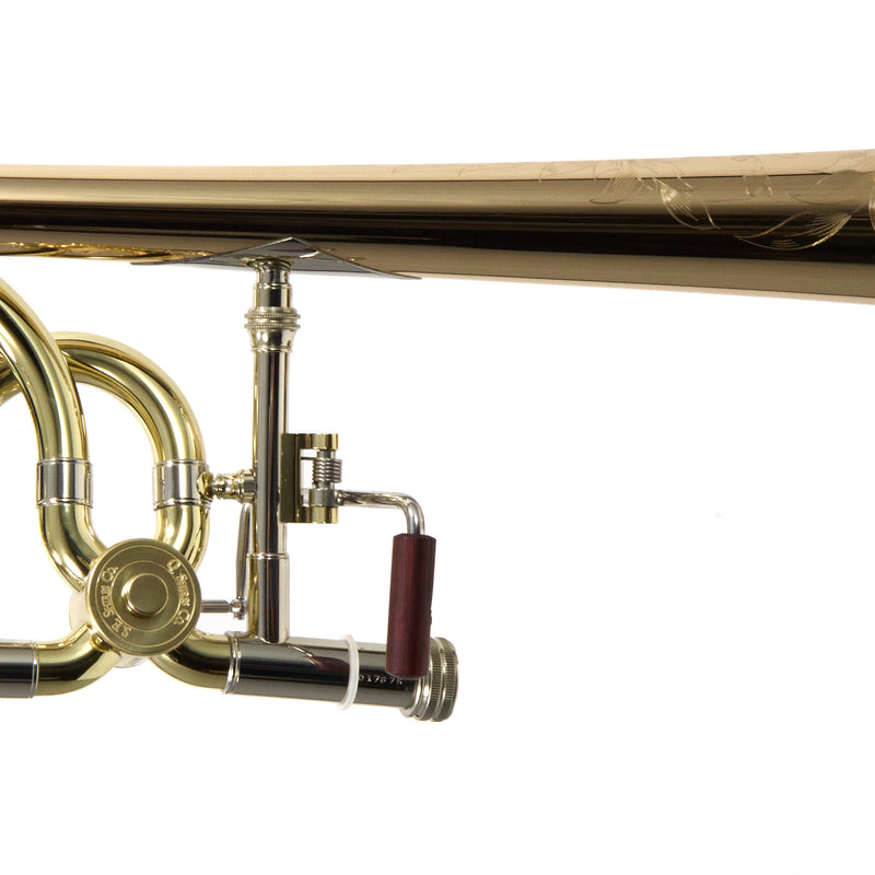S.E. Shires Model Q30GR Q-Series Rotary Valve Tenor Trombone MINT CONDITION- for sale at BrassAndWinds.com