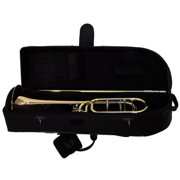 S.E. Shires Model Q30GR Q-Series Rotary Valve Tenor Trombone MINT CONDITION- for sale at BrassAndWinds.com