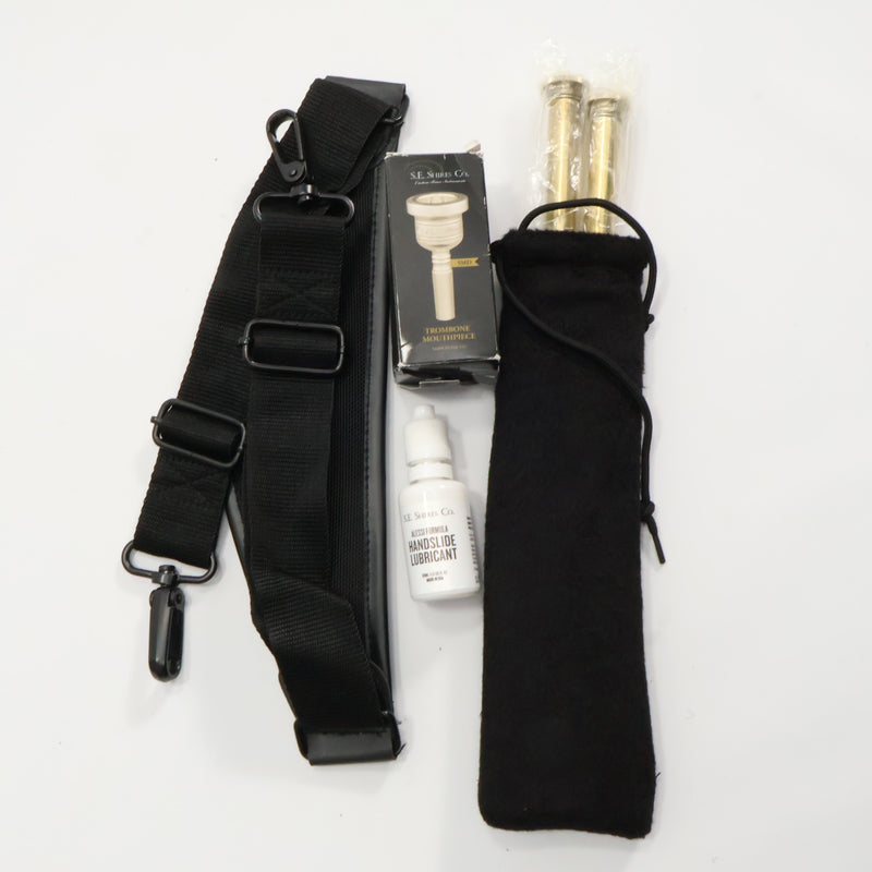 S.E. Shires Model Q30GR Q-Series Rotary Valve Tenor Trombone SN Q12236 OPEN BOX- for sale at BrassAndWinds.com