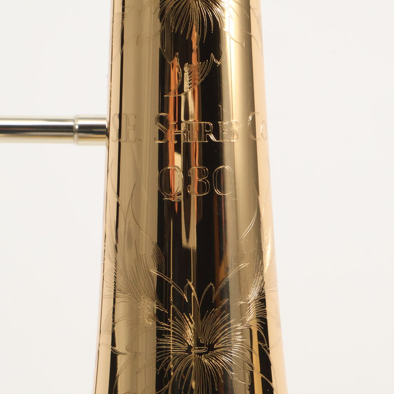 S.E. Shires Model Q30GR Q-Series Rotary Valve Tenor Trombone SN Q12236 OPEN BOX- for sale at BrassAndWinds.com