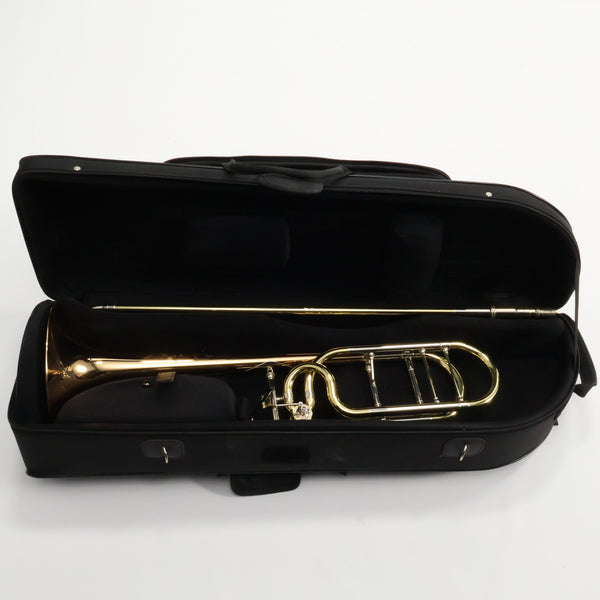 S.E. Shires Model Q30GR Q-Series Rotary Valve Tenor Trombone SN Q12236 OPEN BOX- for sale at BrassAndWinds.com