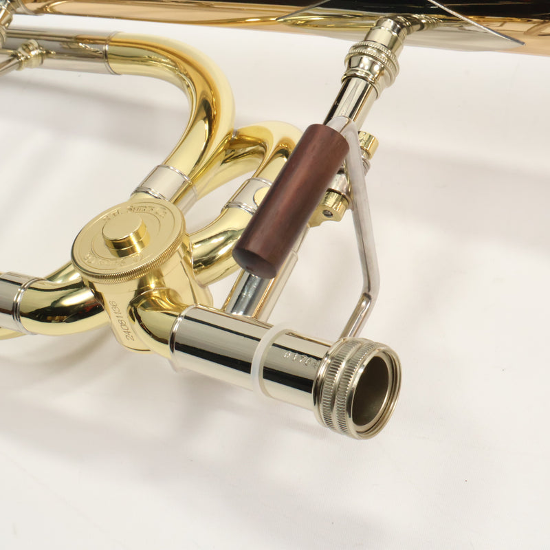 S.E. Shires Model Q30GR Q-Series Rotary Valve Tenor Trombone SN Q17649 SUPERB- for sale at BrassAndWinds.com