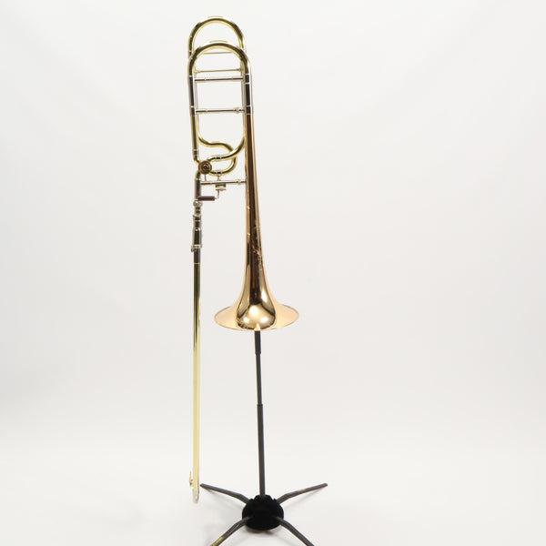 S.E. Shires Model Q30GR Q-Series Rotary Valve Tenor Trombone SN Q17649 SUPERB- for sale at BrassAndWinds.com