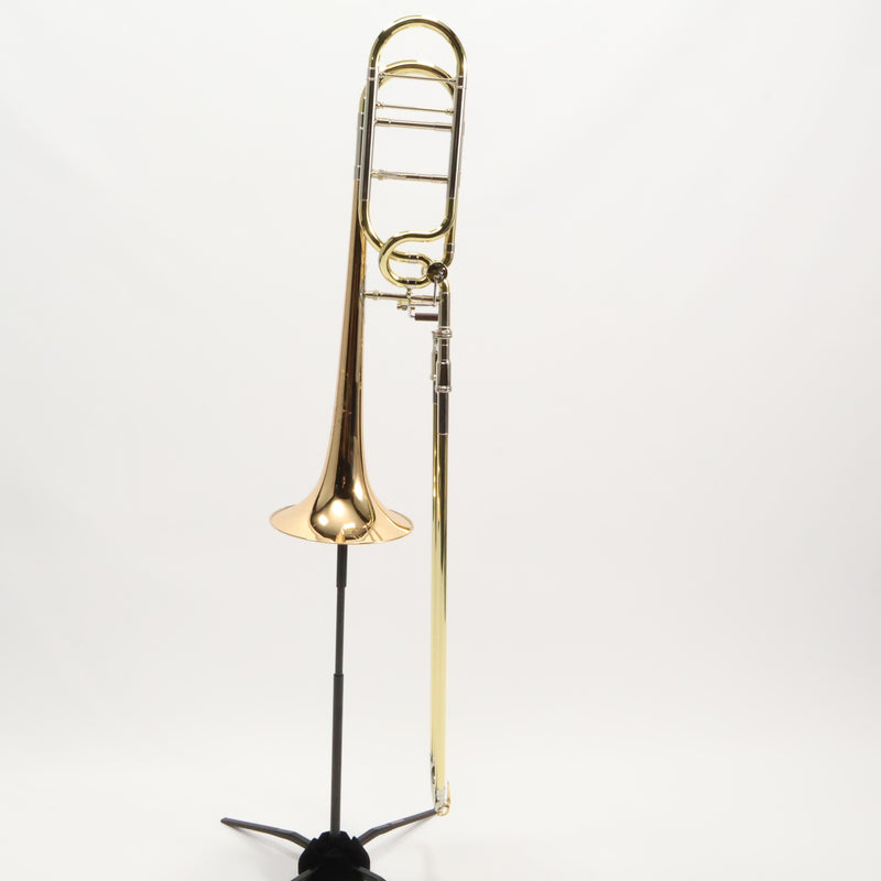 S.E. Shires Model Q30GR Q-Series Rotary Valve Tenor Trombone SN Q17649 SUPERB- for sale at BrassAndWinds.com