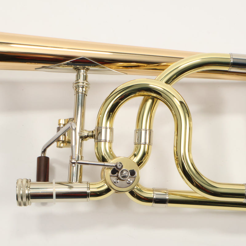 S.E. Shires Model Q30GR Q-Series Rotary Valve Tenor Trombone SN Q17649 SUPERB- for sale at BrassAndWinds.com