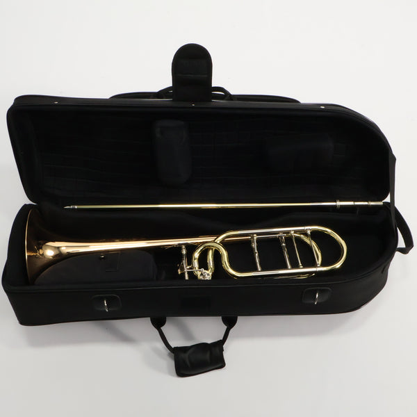 S.E. Shires Model Q30GR Q-Series Rotary Valve Tenor Trombone SN Q17649 SUPERB- for sale at BrassAndWinds.com