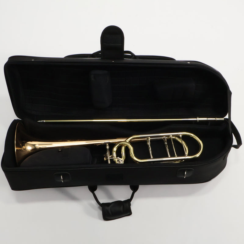 S.E. Shires Model Q30GR Q-Series Rotary Valve Tenor Trombone SN Q17649 SUPERB- for sale at BrassAndWinds.com