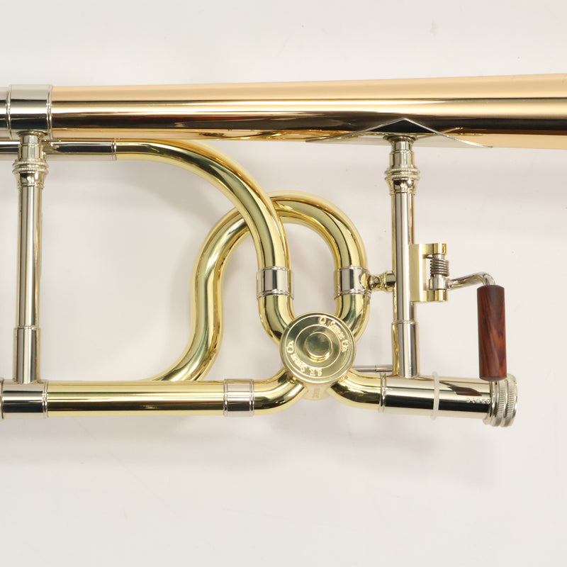 S.E. Shires Model Q30GR Q-Series Rotary Valve Tenor Trombone SN Q18504 SUPERB- for sale at BrassAndWinds.com
