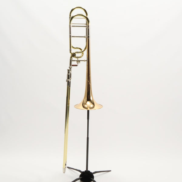 S.E. Shires Model Q30GR Q-Series Rotary Valve Tenor Trombone SN Q18504 SUPERB- for sale at BrassAndWinds.com
