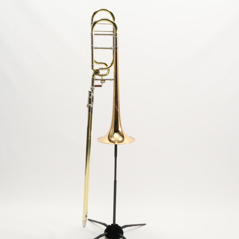S.E. Shires Model Q30GR Q-Series Rotary Valve Tenor Trombone SN Q18504 SUPERB- for sale at BrassAndWinds.com