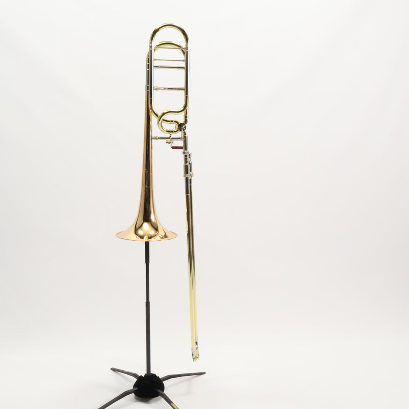 S.E. Shires Model Q30GR Q-Series Rotary Valve Tenor Trombone SN Q18504 SUPERB- for sale at BrassAndWinds.com