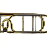 S.E. Shires Model Q30GR Q-Series Rotary Valve Tenor Trombone SN Q19121 OPEN BOX- for sale at BrassAndWinds.com
