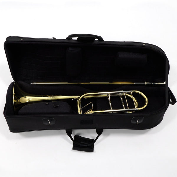 S.E. Shires Model Q30YA Q-Series Tenor Trombone with Axial Flow Valve MINT CONDITION- for sale at BrassAndWinds.com