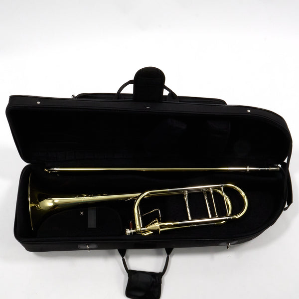 S.E. Shires Model Q30YA Q-Series Tenor Trombone with Axial Flow Valve SN Q19990 OPEN BOX- for sale at BrassAndWinds.com