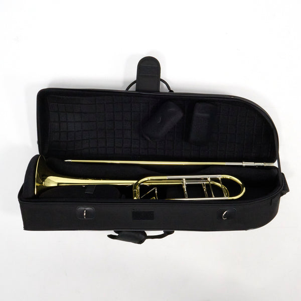S.E. Shires Model Q30YA Q-Series Tenor Trombone with Axial Flow Valve SN Q20024 OPEN BOX- for sale at BrassAndWinds.com