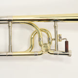 S.E. Shires Model Q30YR Q-Series Rotary Valve Tenor Trombone SN Q18823 SUPERB- for sale at BrassAndWinds.com