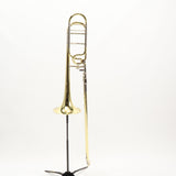 S.E. Shires Model Q30YR Q-Series Rotary Valve Tenor Trombone SN Q18823 SUPERB- for sale at BrassAndWinds.com