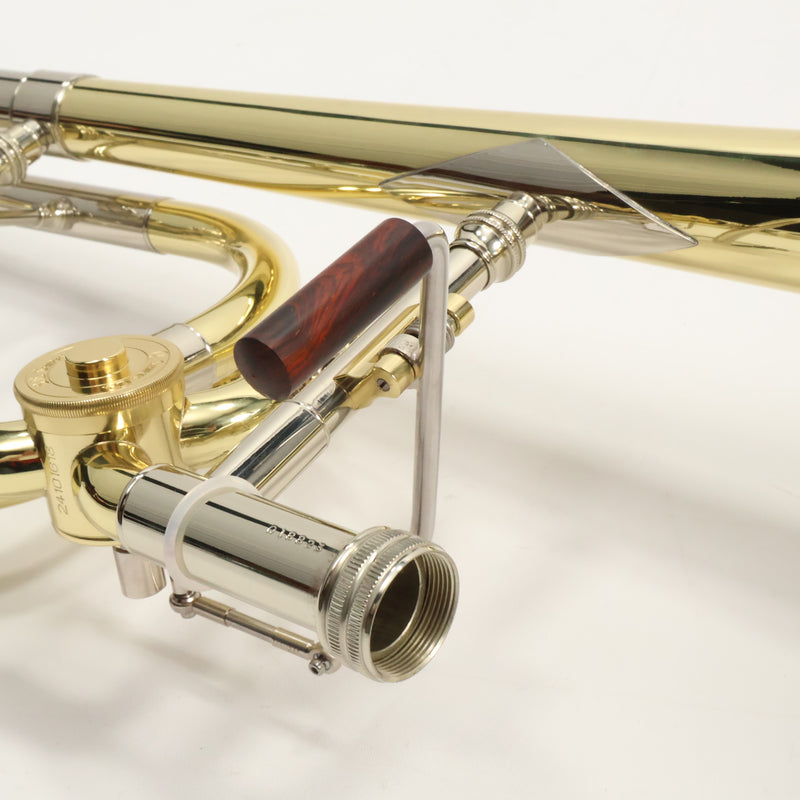 S.E. Shires Model Q30YR Q-Series Rotary Valve Tenor Trombone SN Q18823 SUPERB- for sale at BrassAndWinds.com