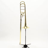 S.E. Shires Model Q30YR Q-Series Rotary Valve Tenor Trombone SN Q18823 SUPERB- for sale at BrassAndWinds.com
