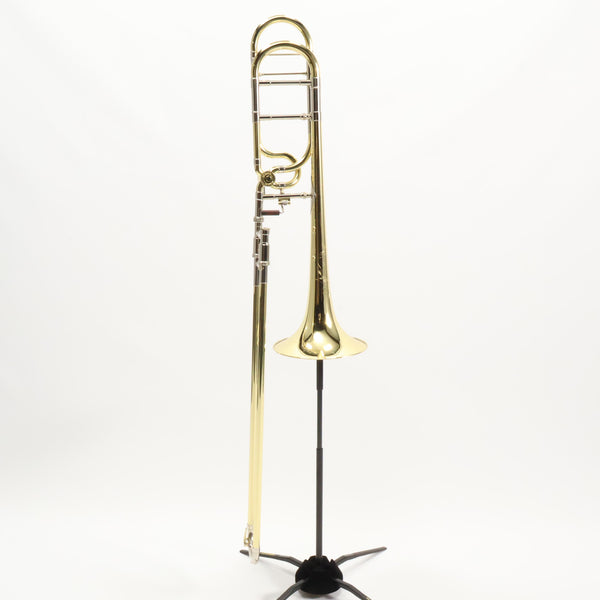 S.E. Shires Model Q30YR Q-Series Rotary Valve Tenor Trombone SN Q18823 SUPERB- for sale at BrassAndWinds.com