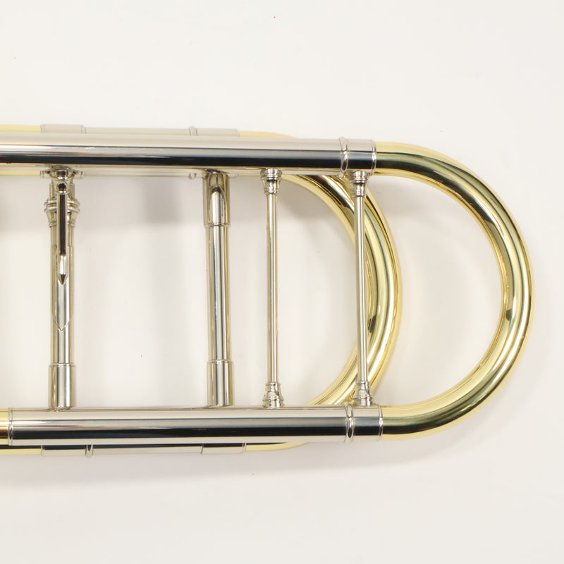 S.E. Shires Model Q30YR Q-Series Rotary Valve Tenor Trombone SN Q18823 SUPERB- for sale at BrassAndWinds.com