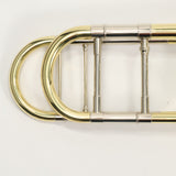 S.E. Shires Model Q30YR Q-Series Rotary Valve Tenor Trombone SN Q18823 SUPERB- for sale at BrassAndWinds.com