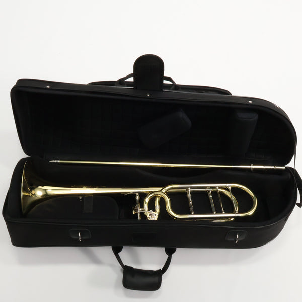 S.E. Shires Model Q30YR Q-Series Rotary Valve Tenor Trombone SN Q18823 SUPERB- for sale at BrassAndWinds.com