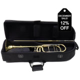 S.E. Shires Model Q30YR Q-Series Rotary Valve Tenor Trombone SN Q19116 OPEN BOX