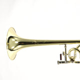 S.E. Shires Model Q30YR Q-Series Tenor Trombone with Rotary Valve MINT CONDITION- for sale at BrassAndWinds.com