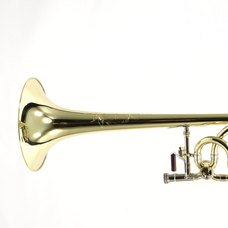 S.E. Shires Model Q30YR Q-Series Tenor Trombone with Rotary Valve MINT CONDITION- for sale at BrassAndWinds.com