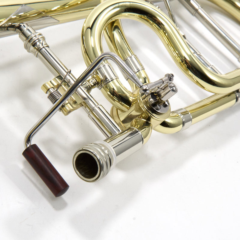 S.E. Shires Model Q30YR Q-Series Tenor Trombone with Rotary Valve MINT CONDITION- for sale at BrassAndWinds.com