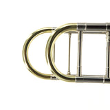 S.E. Shires Model Q30YR Q-Series Tenor Trombone with Rotary Valve MINT CONDITION- for sale at BrassAndWinds.com