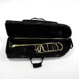 S.E. Shires Model Q30YR Q-Series Tenor Trombone with Rotary Valve MINT CONDITION- for sale at BrassAndWinds.com
