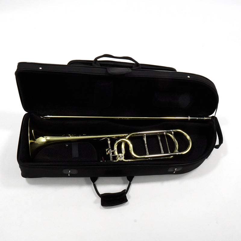 S.E. Shires Model Q30YR Q-Series Tenor Trombone with Rotary Valve MINT CONDITION- for sale at BrassAndWinds.com
