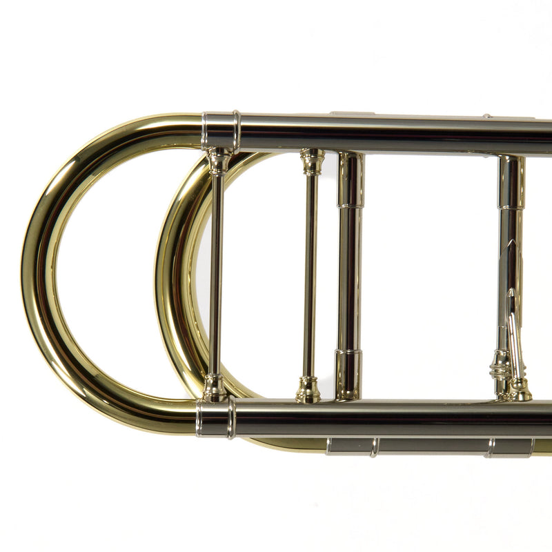 S.E. Shires Model Q30YR Q-Series Tenor Trombone with Rotary Valve SN Q16602 EXCELLENT- for sale at BrassAndWinds.com