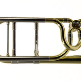 S.E. Shires Model Q30YR Q-Series Tenor Trombone with Rotary Valve SN Q16602 EXCELLENT- for sale at BrassAndWinds.com