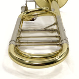 S.E. Shires Model Q30YR Q-Series Tenor Trombone with Rotary Valve SN Q16602 EXCELLENT- for sale at BrassAndWinds.com