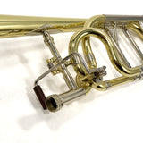 S.E. Shires Model Q30YR Q-Series Tenor Trombone with Rotary Valve SN Q16602 EXCELLENT- for sale at BrassAndWinds.com