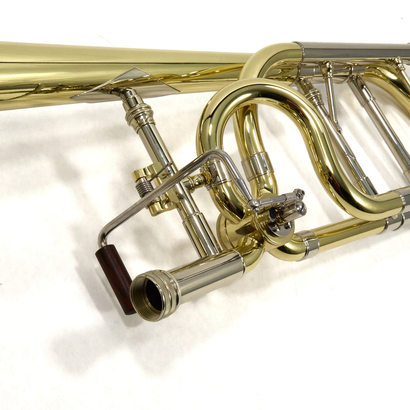 S.E. Shires Model Q30YR Q-Series Tenor Trombone with Rotary Valve SN Q16602 EXCELLENT- for sale at BrassAndWinds.com