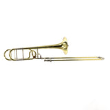 S.E. Shires Model Q30YR Q-Series Tenor Trombone with Rotary Valve SN Q16602 EXCELLENT- for sale at BrassAndWinds.com