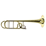 S.E. Shires Model Q30YR Q-Series Tenor Trombone with Rotary Valve SN Q16602 EXCELLENT- for sale at BrassAndWinds.com