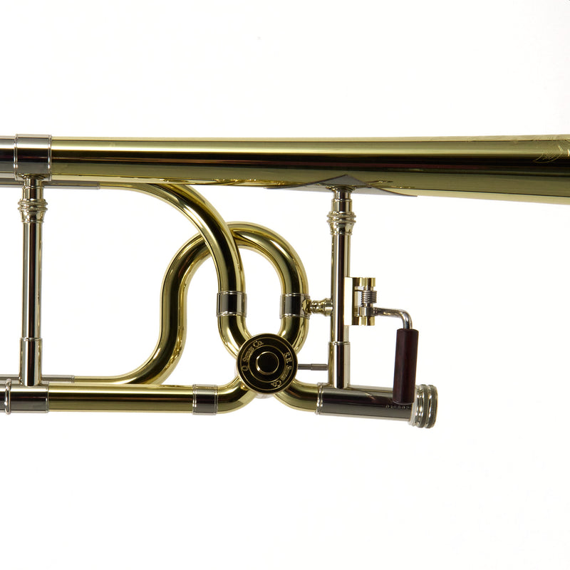 S.E. Shires Model Q30YR Q-Series Tenor Trombone with Rotary Valve SN Q16602 EXCELLENT- for sale at BrassAndWinds.com