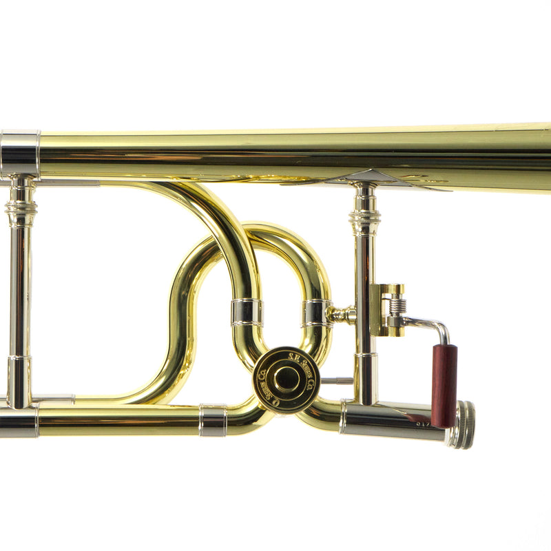 S.E. Shires Model Q30YR Q-Series Tenor Trombone with Rotary Valve SN Q17588 OPEN BOX- for sale at BrassAndWinds.com