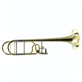 S.E. Shires Model Q30YR Q-Series Tenor Trombone with Rotary Valve SN Q19577 OPEN BOX- for sale at BrassAndWinds.com